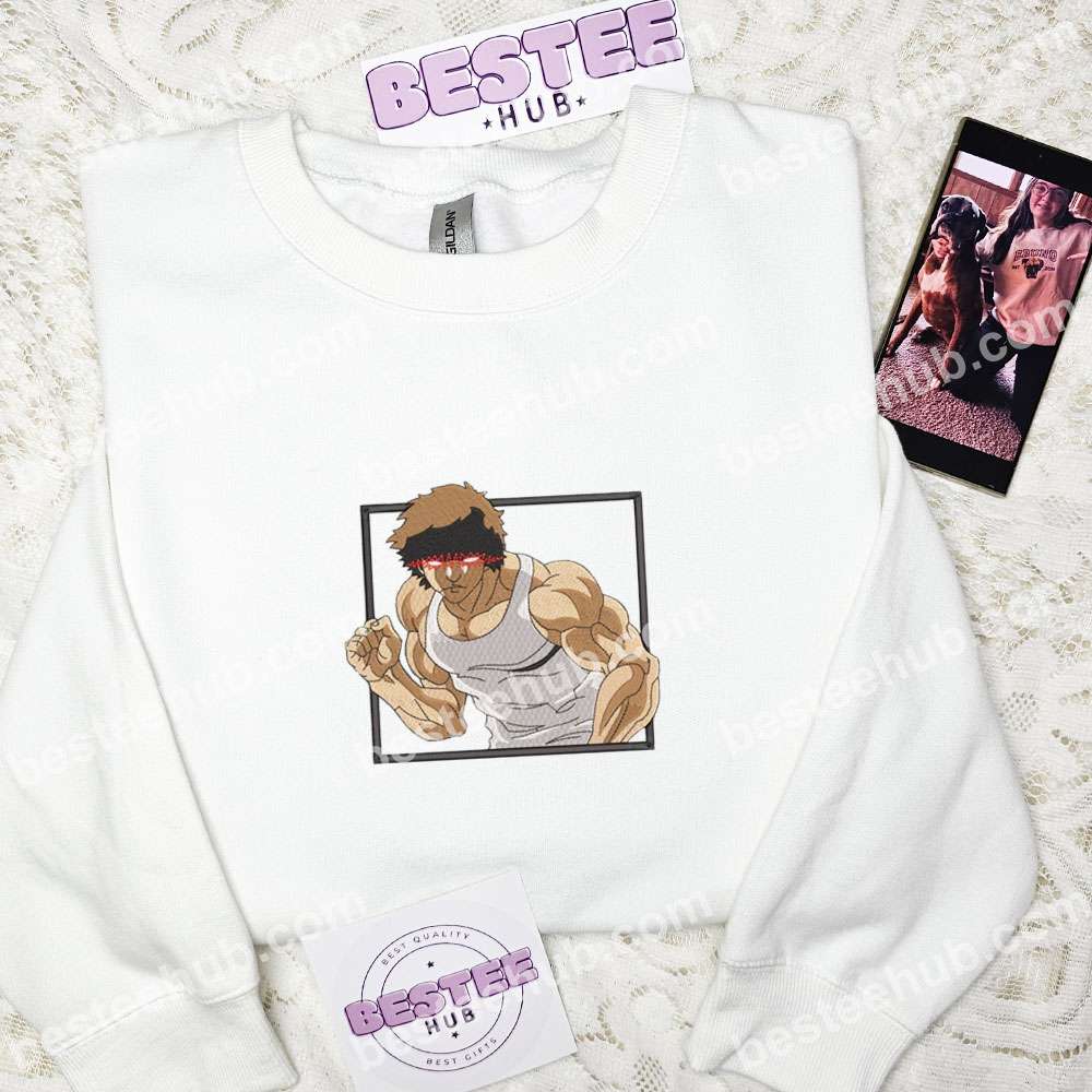 Baki Hanma Baki The Grappler Anime Embroidered Shirt 8