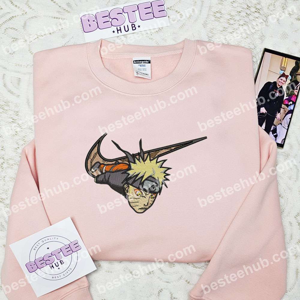 Naruto Uzumaki Naruto Anime Embroidered Shirt