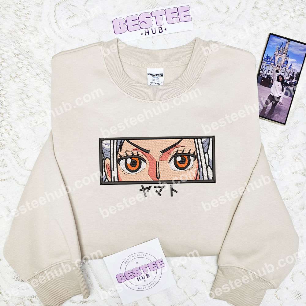 Yamato Eyes One Piece Anime Embroidered Shirt