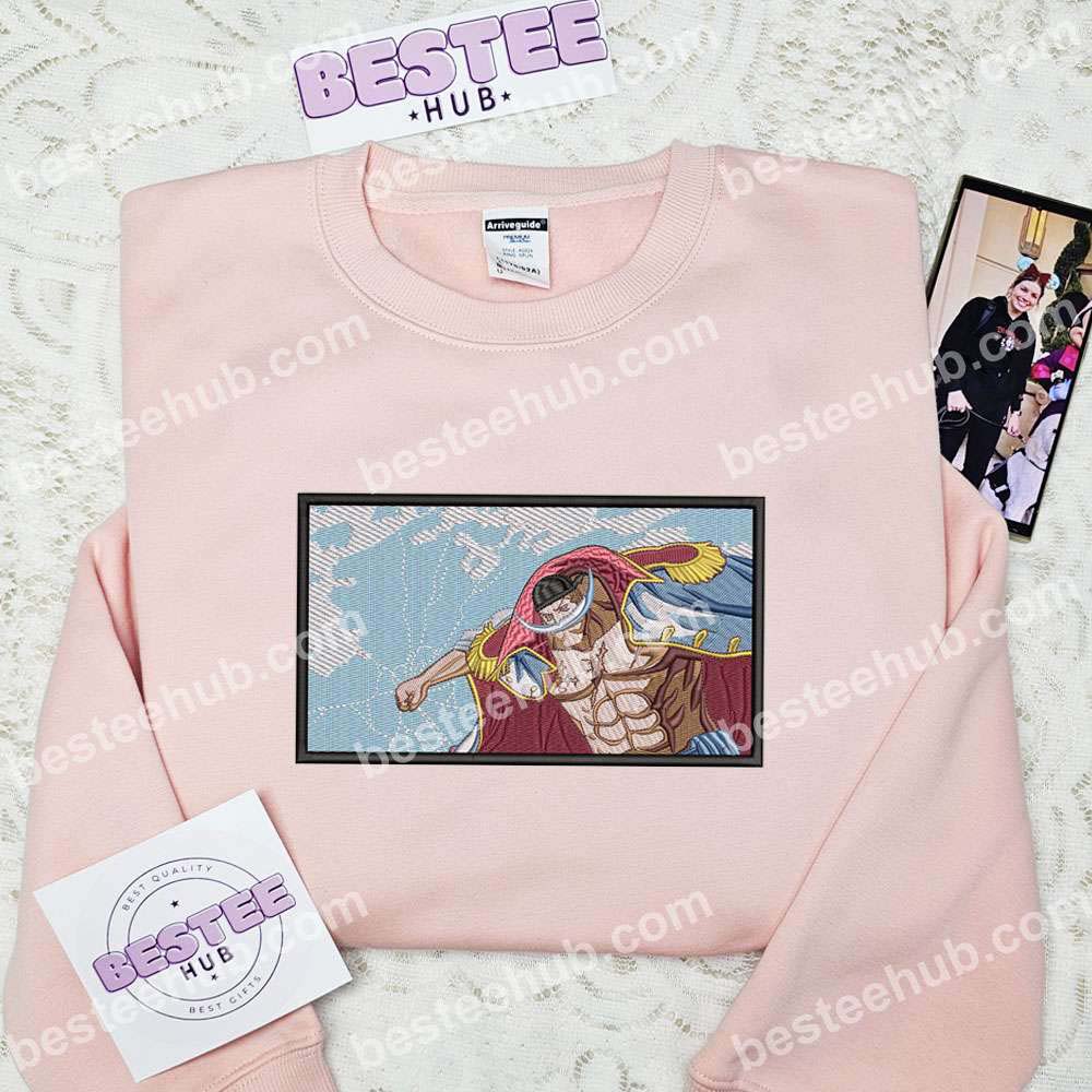 Gol D Roger One Piece Anime Embroidered Shirt 2