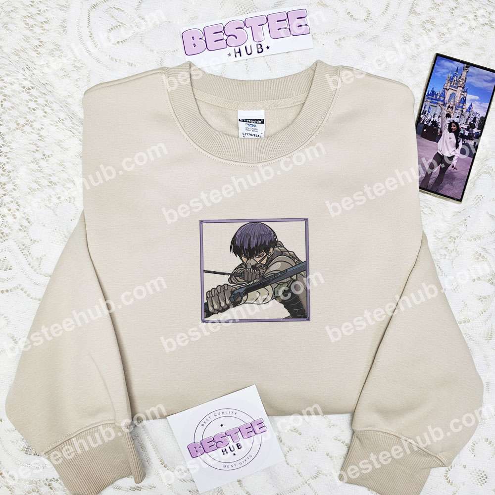 Hoshina Kaiju Anime Embroidered Shirt