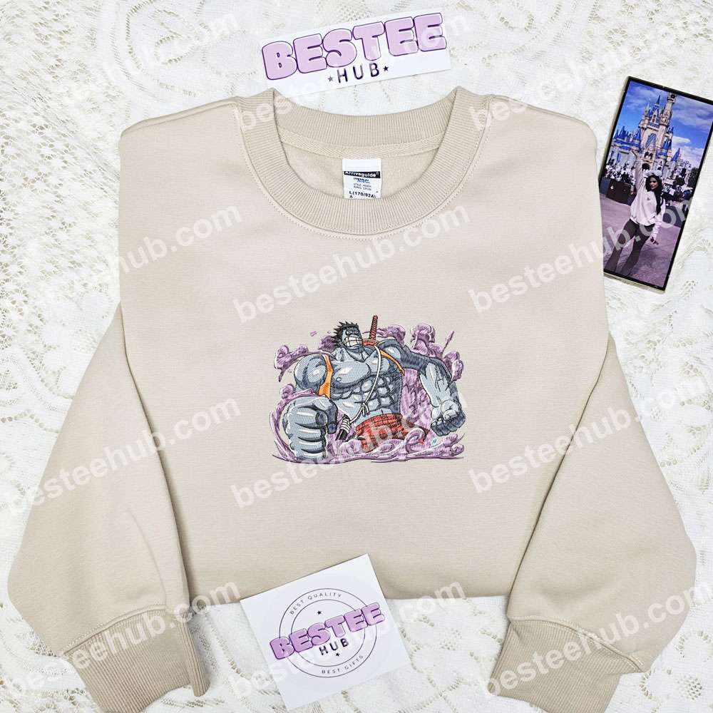 Nightmare Luffy One Piece Anime Embroidered Shirt
