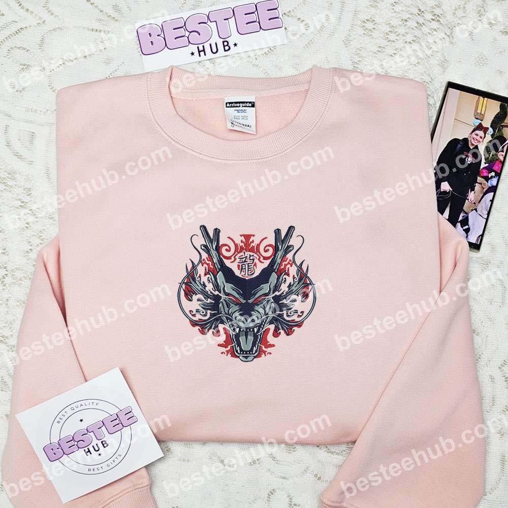 Shenlong Dragon Ball Anime Embroidered Shirt