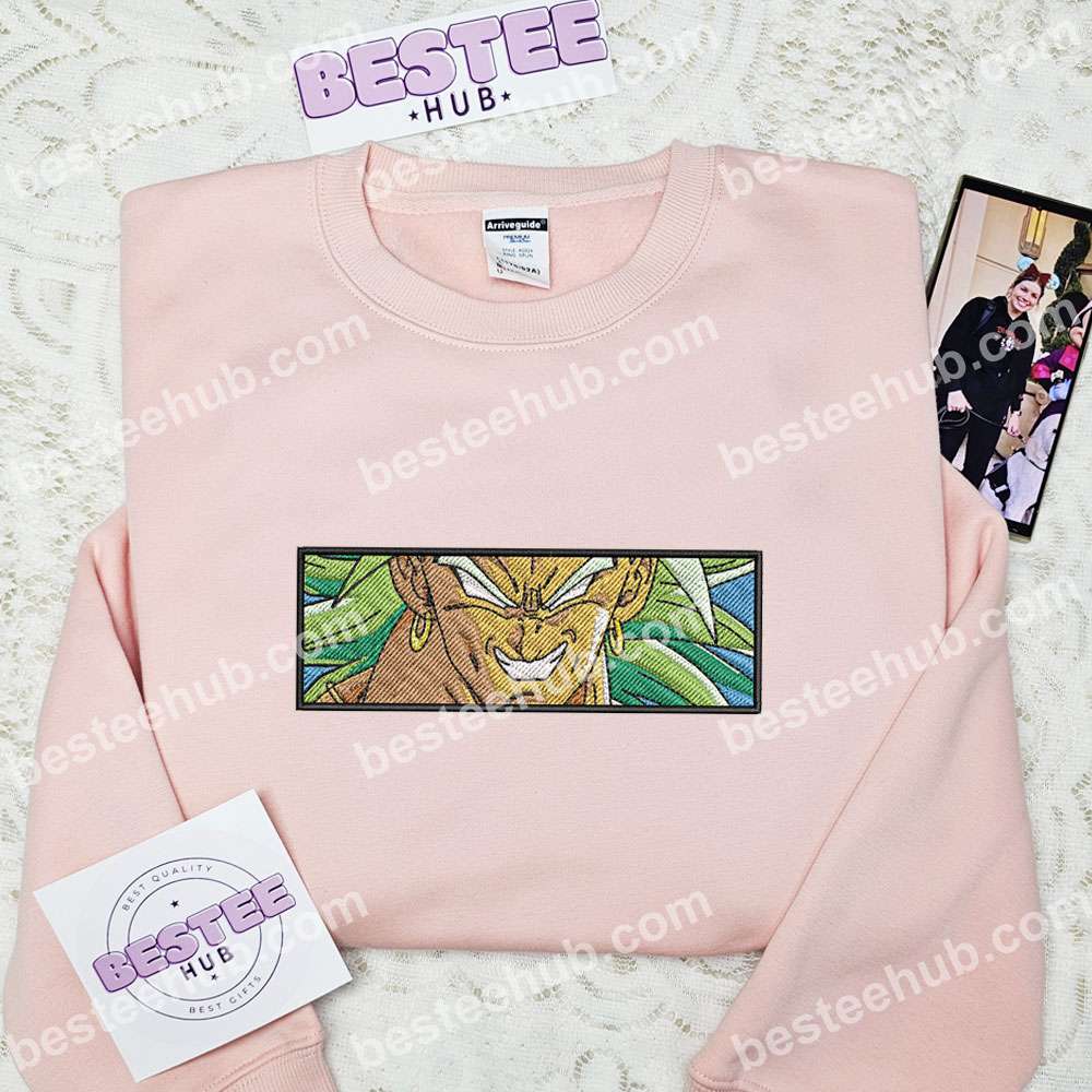 Broly Dragon Ball Anime Embroidered Shirt