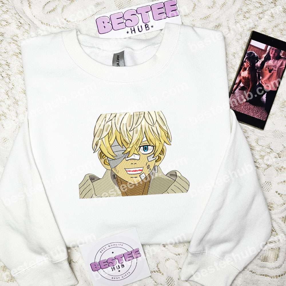 Chifuyu Tokyo Revengers Anime Embroidered Shirt