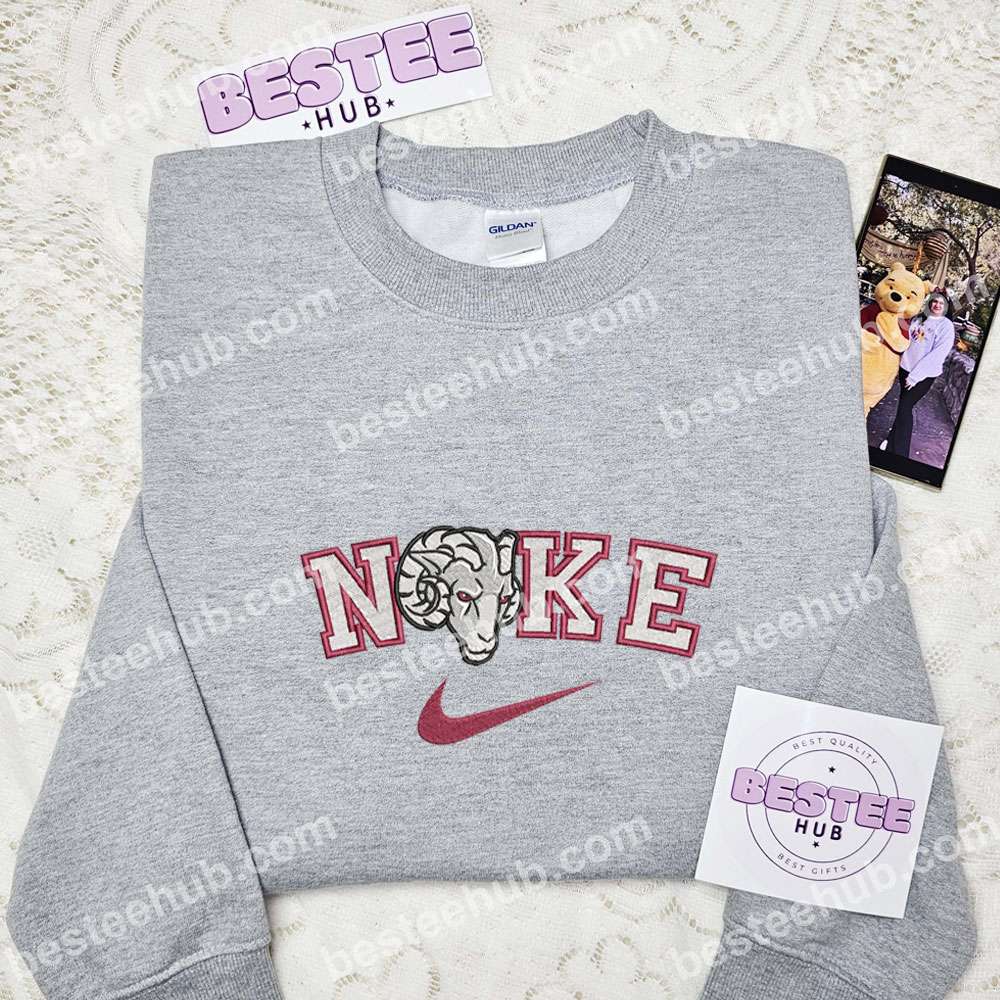 Fordham Rams Embroidered Shirt, NCAA Embroidered Hoodie, Sports Embroidered Sweatshirt
