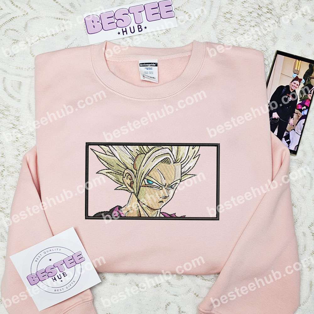 Gohan Dragon Ball Anime Embroidered Shirt 2