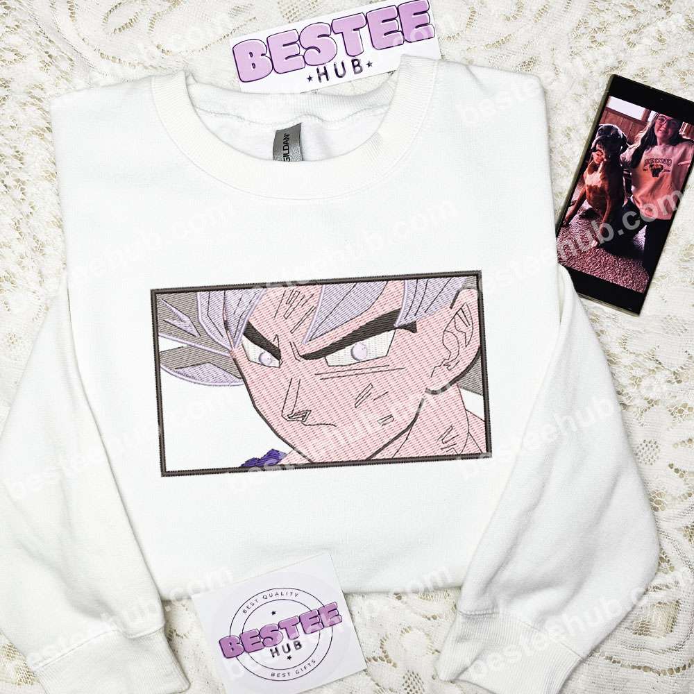 Goku Cara Ultra Dragon Ball Anime Embroidered Shirt