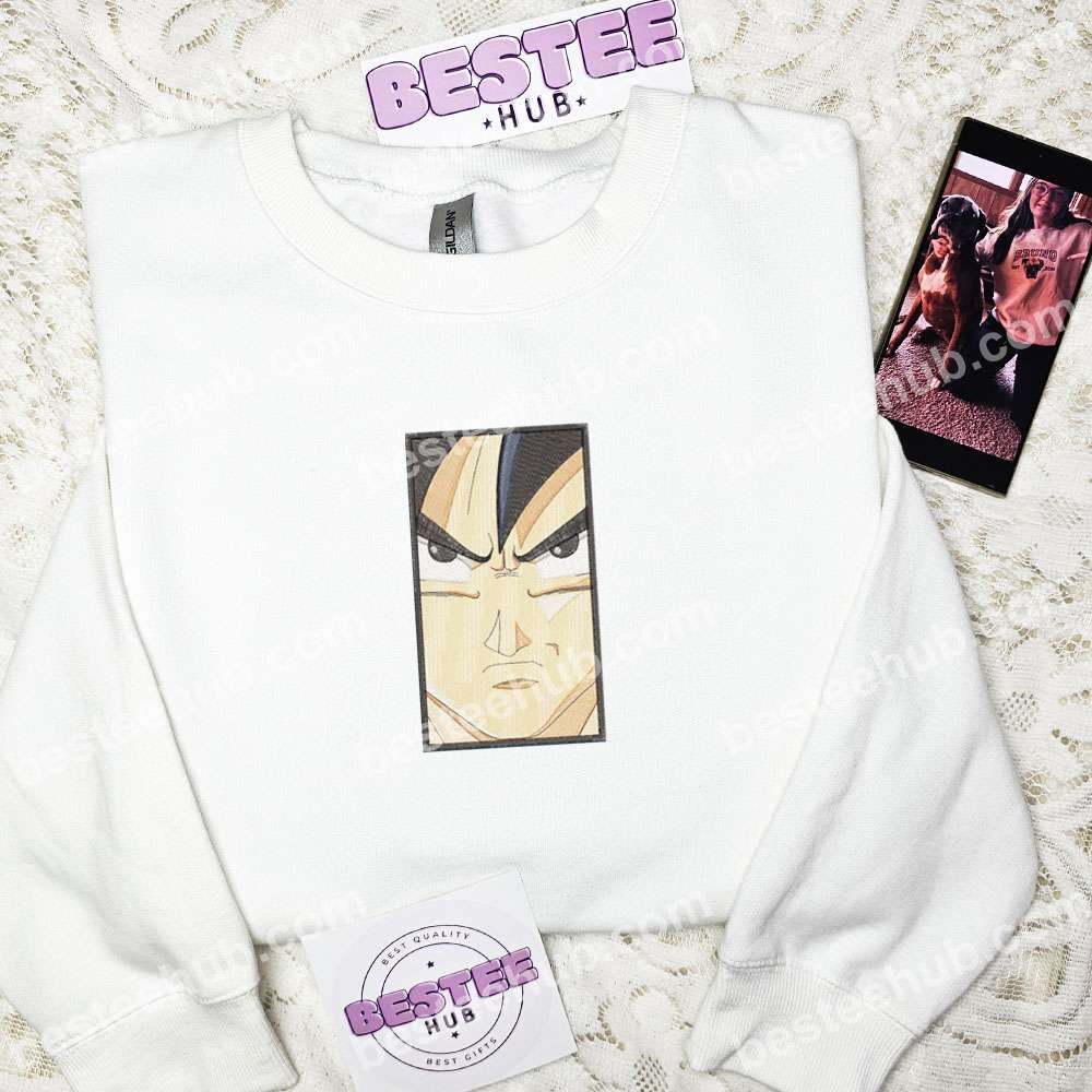 Goku Dragon Ball Anime Embroidered Shirt 3