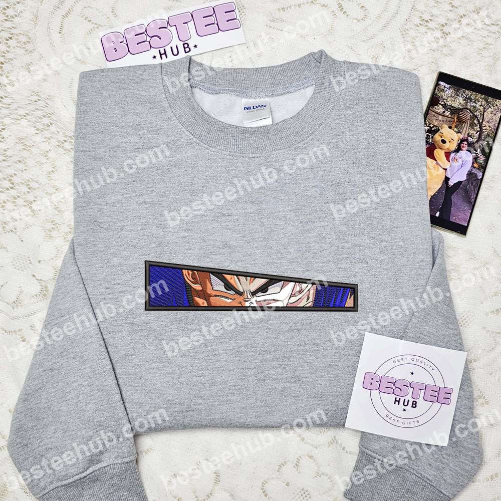Goku Eyes Dragon Ball Anime Embroidered Shirt 2