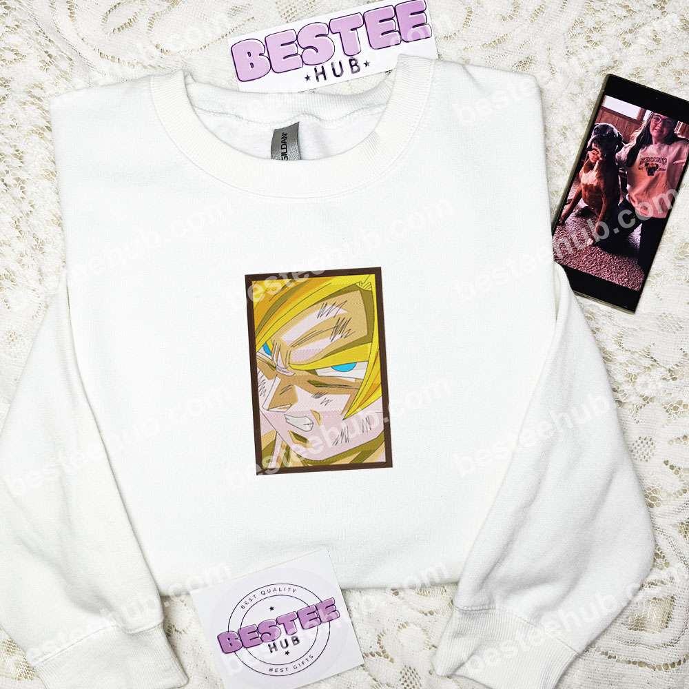 Goku Kakarot Dragon Ball Anime Embroidered Shirt