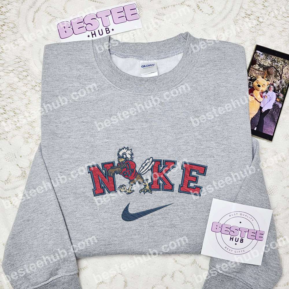 Liberty Flames Embroidered Shirt, NCAA Embroidered Hoodie, Sports Embroidered Sweatshirt