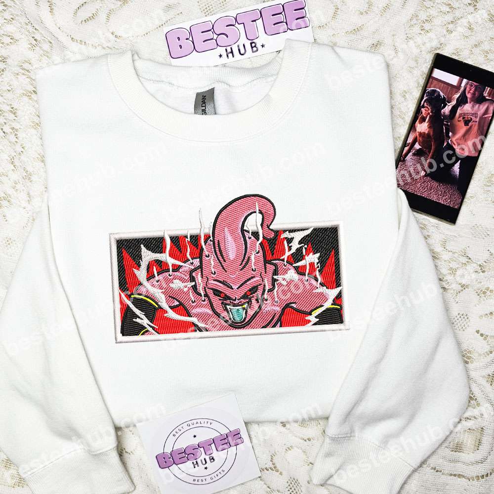 Majin Buu Dragon Ball Anime Embroidered Shirt
