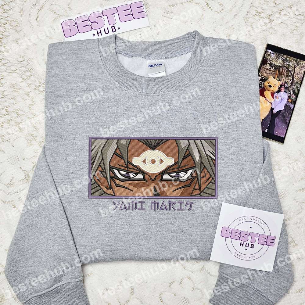 Yami Marik Eyes Yu Gi Oh Anime Embroidered Shirt