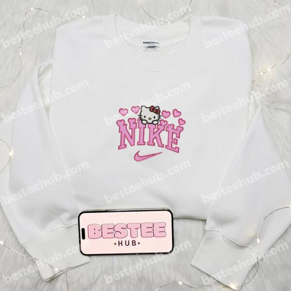 Nike x Hello Kitty Hearts Embroidered Shirt Cartoon Embroidered Shirt Best Valentines Day Gift Ideas 1 600x600 You’re not chasing trends, but you’re also not defaulting to blandness
