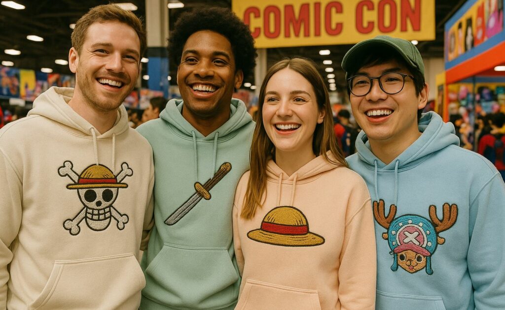 How Anime Embroidered Shirts Help You Immerse Deeper Into Your Anime Passion