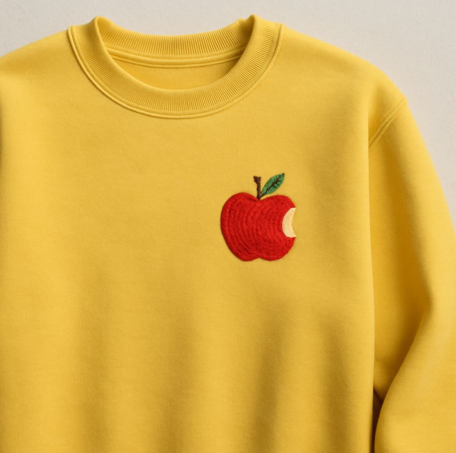 The most recognizable thing about Snow White - the red apple