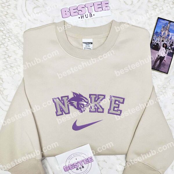 Abilene Christian Wildcats Embroidered Shirt, NCAA Embroidered Hoodie, Sports Embroidered Sweatshirt (2)