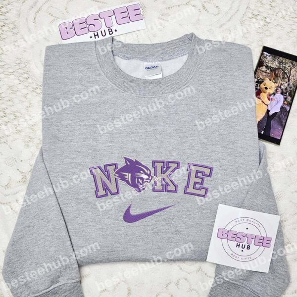 Abilene Christian Wildcats Embroidered Shirt, NCAA Embroidered Hoodie, Sports Embroidered Sweatshirt (3)