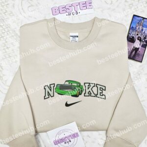 Chick Hicks Embroidered Shirt, Pixar Cars Embroidered Hoodie, Disney Characters Embroidered Sweatshirt (1)