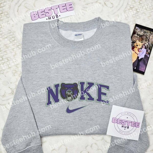Central Arkansas Sugar Bears Embroidered Shirt, NCAA Embroidered Hoodie, Sports Embroidered Sweatshirt (3)