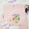 Gus Gus Snack Embroidered Shirt, Cinderella Embroidered Hoodie, Disney Characters Embroidered Sweatshirt (3)