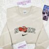 Lightning McQueen Embroidered Shirt, Pixar Cars Embroidered Hoodie, Disney Characters Embroidered Sweatshirt (3)