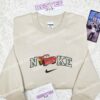 Lightning McQueen Embroidered Shirt, Pixar Cars Embroidered Hoodie, Disney Characters Embroidered Sweatshirt (3)