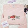 Lightning McQueen Embroidered Shirt, Pixar Cars Embroidered Hoodie, Disney Characters Embroidered Sweatshirt (1)