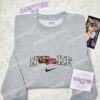 Lightning McQueen Embroidered Shirt, Pixar Cars Embroidered Hoodie, Disney Characters Embroidered Sweatshirt (2)