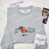 Lightning And Finn Embroidered Shirt, Pixar Cars Embroidered Hoodie, Disney Characters Embroidered Sweatshirt (2)