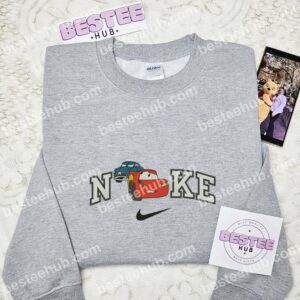 Lightning And Finn Embroidered Shirt, Pixar Cars Embroidered Hoodie, Disney Characters Embroidered Sweatshirt (2)