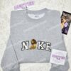 Lady Dog Embroidered Shirt, Lady And The Tramp Embroidered Hoodie, Disney Characters Embroidered Sweatshirt (1)