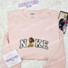 Lady Dog Embroidered Shirt, Lady And The Tramp Embroidered Hoodie, Disney Characters Embroidered Sweatshirt (2)