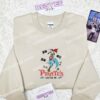 Goofy Dog Pirate Life Embroidered Shirt, Disney Characters Embroidered Hoodie, Cartoon Embroidered Sweatshirt (3)