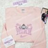 Cinnamoroll Hearts Embroidered Shirt, Sanrio Cartoon Embroidered T Shirt, Valentine Embroidered Hoodie (3)