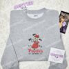 Daisy Duck Pirate Life Embroidered Shirt, Disney Characters Embroidered Hoodie, Cartoon Embroidered Sweatshirt (3)
