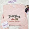 Disneyland Cars Embroidered Shirt, Pixar Cars Embroidered Hoodie, Disney Characters Embroidered Sweatshirt (1)