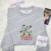 Donald Duck Pirate Life Embroidered Shirt, Disney Characters Embroidered Hoodie, Cartoon Embroidered Sweatshirt (1)