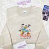 Donald Duck Pirate Life Embroidered Shirt, Disney Characters Embroidered Hoodie, Cartoon Embroidered Sweatshirt (3)