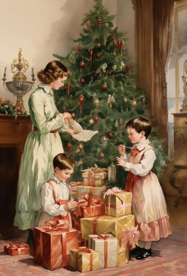 Gift-giving was elevated to a fine art in the Victorian era.