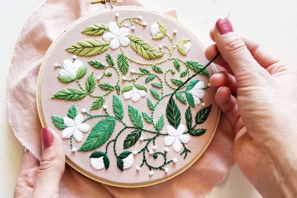 Embroidery has been around for centuries.