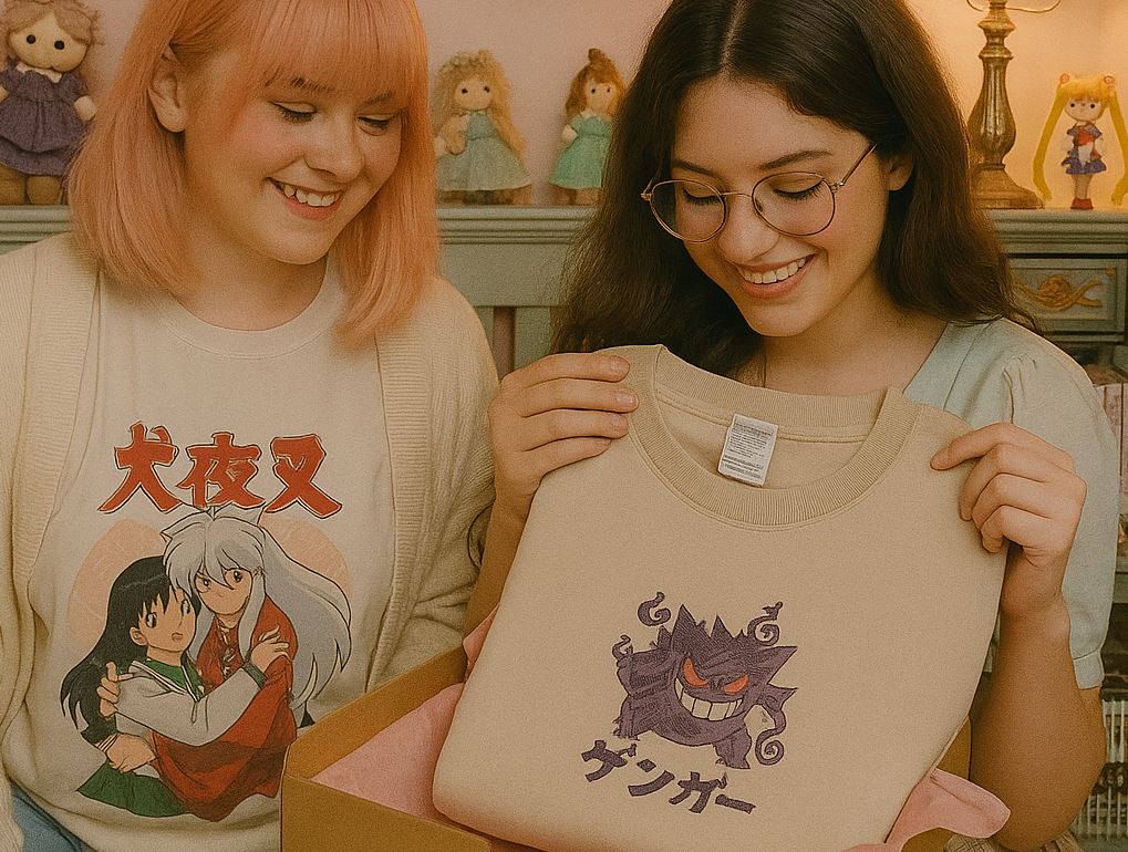 Wearing Anime Embroidered Shirts as a Love Letter to Your Favorite Character