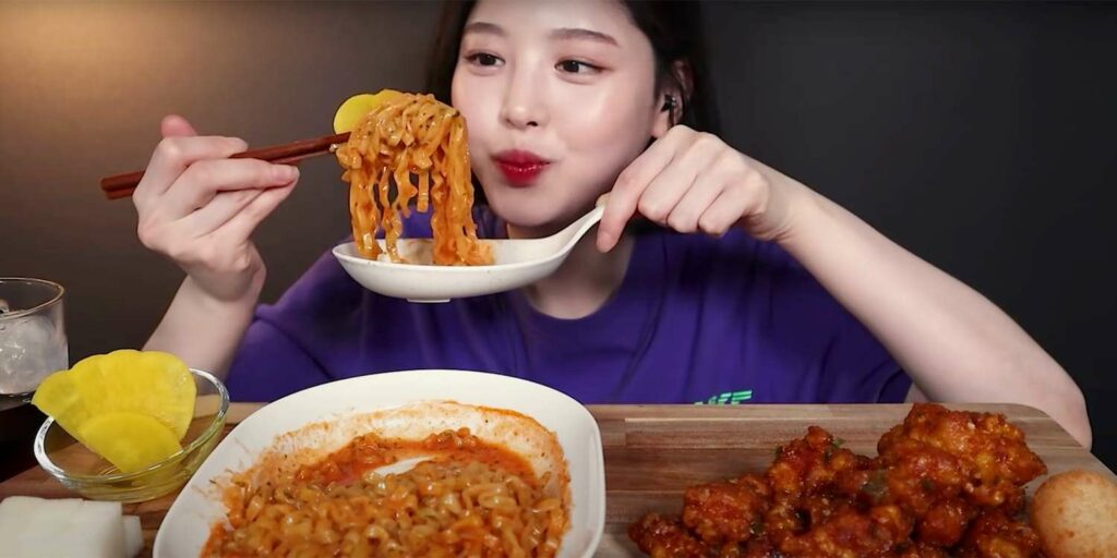 For mukbangers, food is the core of their brand, their creative outlet.