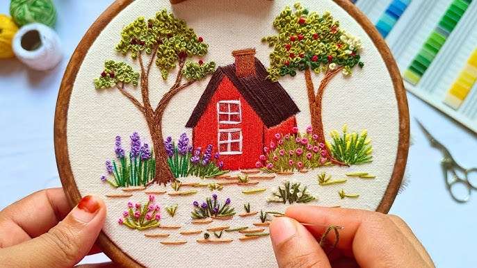 Flaws are exactly what make hand embroidery beautiful.