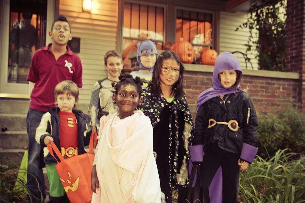 Trick or treat back then felt like a true community event. Trick or treat back then felt like a true community event.