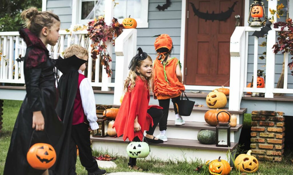 Halloween provides a safe, playful confrontation with the darker side of life. Halloween provides a safe, playful confrontation with the darker side of life.