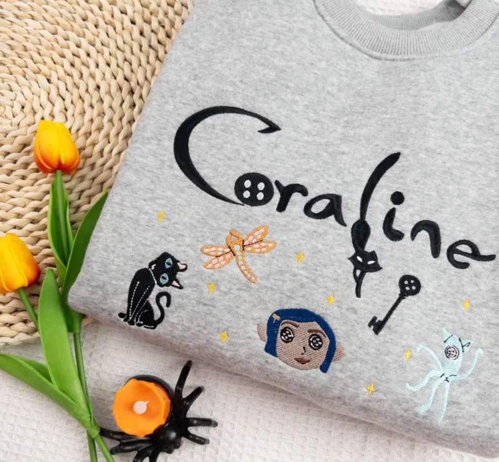 sdgtdr (1) Coraline—with her button eyes and eerie charm—are especially popular this year.