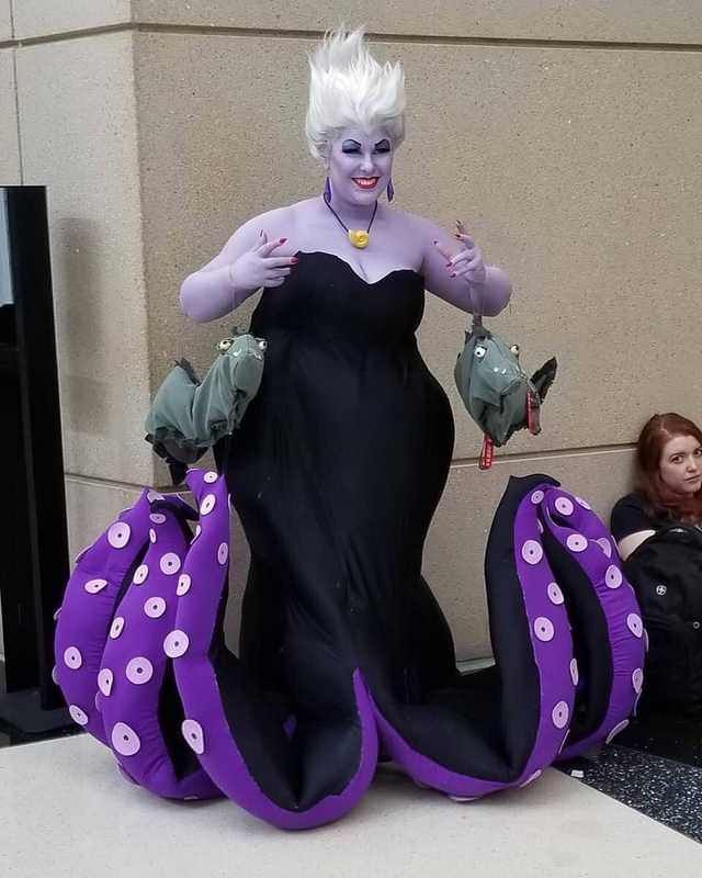 One can't cosplay Ursula if she's not curvy. One can't cosplay Ursula if she's not curvy.