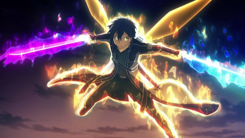 Kirito is practically untouchable.